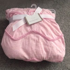 Baby Girl Pink Blanket with Fleece inside